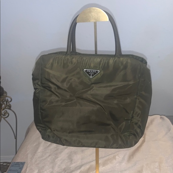 Prada Olive 🫒 Green Nylon Bag - Picture 1 of 9